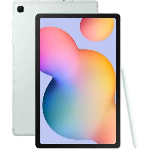 Amazon - Samsung Galaxy Tab S6 Lite (2024) 10.4' 64GB WiFi Android Tablet, S Pen Included, Gaming Ready, Long Battery Life, Slim Metal Design, Expandable Storage, US Version, Mint, Amazon Exclusive