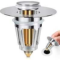 Dzofxmi Universal Bathroom Sink Stopper