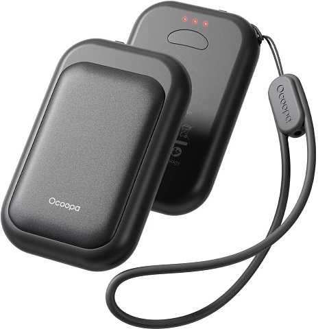 Amazon - OCOOPA Magnetic Rechargeable Hand Warmers 2 Pack, Card-Style Electric AI Hand Warmers 5000mAh, Pocket Portable Hands Heater, UL Certified, for Men Women, Hunting Essentials, UT4 Young