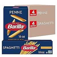 8pk Barilla Penne & Spaghetti Pasta Variety Pack 16oz