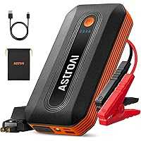 AstroAI B8 3000A Car Battery Jump Starter with 3 Modes Flashlight