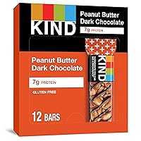12-Count Kind Plus Bar Peanut Butter Dark Chocolate 1.4oz