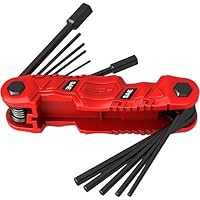 SEDY 11-Piece Large Folding Hex Key Allen Wrench Set
