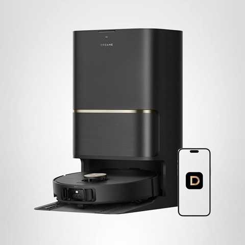 Amazon - DREAME L50 Ultra Robot Vacuum and Mop Black with Auto-Empty and Mop Self-Cleaning, Precise Obstacle Avoidance, 19,500Pa Suction, HyperStream Detangling DuoBrush