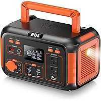 EBL Portable Power Station 500W 444Wh Backup Lithium Battery