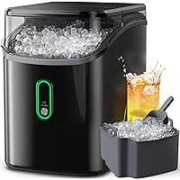 Silonn Self-Clean Countertop Nugget Ice Maker Machine, 33lbs in 24hrs