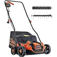 VEVOR 2-in-1 13-Inch 13 Amp Electric Dethatcher and Scarifier