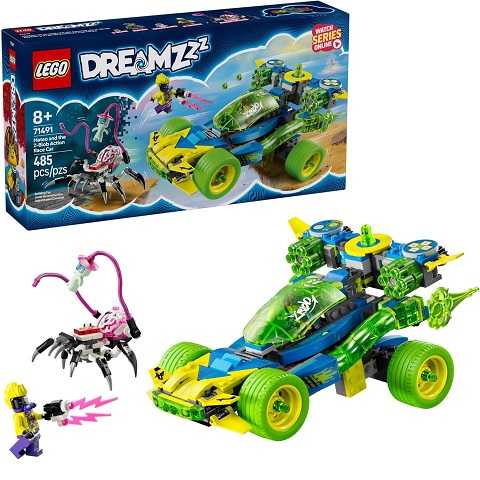 Amazon - LEGO DREAMZzz Mateo and The Z-Blob Action Race Car Toy - Building Toy for Kids, Boys and Girls, Ages 8+ - Fantasy Toy Car for Pretend Play - Gift Idea for Birthdays - 71491