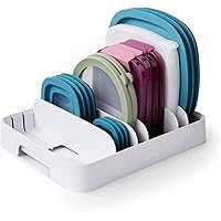 YouCopia StoraLid Adjustable Food Container Lid Organizer 24 Lids