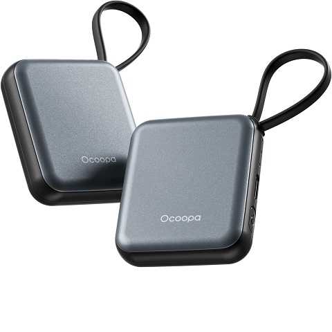 Amazon - OCOOPA Hand Warmers Rechargeable, Smart Temp Control 7H*2 Long Safe Heat, Ultra Slim, Pocket-Size Design That Fits Gloves, Gifts for Women, Outdoor, Office, Commute (UT5 Nano)