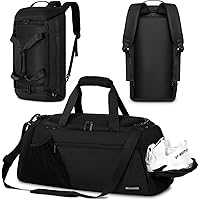 BECOJADDE 40L Large Gym Backpack with Shoe & Wet Compartment
