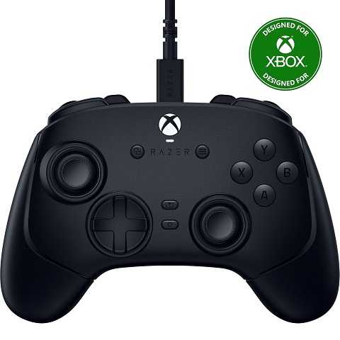 Amazon - Razer Wolverine V3 Tournament Edition Wired Gaming Controller: Licensed for Xbox Series X|S, Xbox One, Windows PC - 6 Remappable Buttons - Fast Triggers - USB-C Cable - Wired Tournament Mode - Black