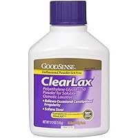 GoodSense ClearLax Polyethylene Glycol 3350 Powder 17.9oz
