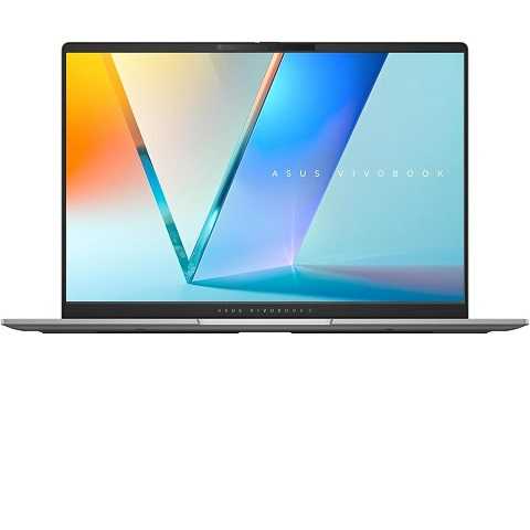 Amazon - ASUS Vivobook S 14 OLED Slim Laptop, AMD Ryzen AI 9 365(10 Cores), 24GB, 1TB SSD, Customizable RGB Keyboard, Cool Silver, M5406WA-AH94