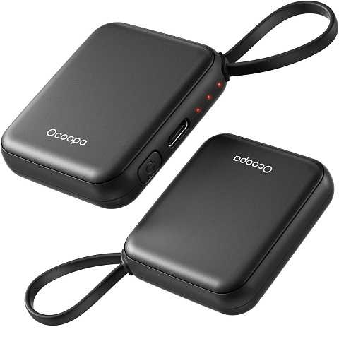 Amazon - Ocoopa Hand Warmers Rechargeable UT5 Nano – Slim Electric Pocket Heater, Smart Temp Control, 14Hrs Battery, UL Safety, Artists in Bloom Design, Practical Gifts for Women, Christmas, Outdoor, Office