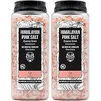 2-Pack Soeos Himalayan Pink Salt 39oz