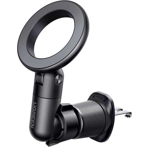 Amazon - UGREEN Phone Mount for Magsafe Air Vent Car Mount Magnetic Never Block Phone Holder Strengthen Magnetic Power Compatible with iPhone 17 16 15 Pro Max 14 13 12 Pro Mini MagSafe Case