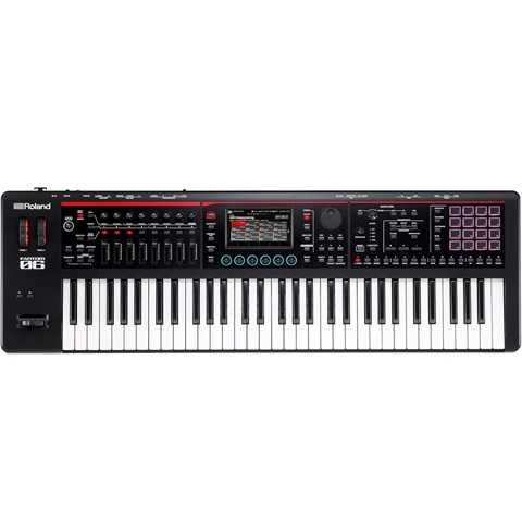 Amazon - Roland FANTOM-06 | 61-Note Synthesizer Keyboard | Thousands of Electronic & Acoustic Sounds | ZEN-Core & SuperNATURAL Technologies | Lightweight & Durable | Deep Onboard Sampling | DAW Integration