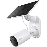 TP-Link Tapo SolarCam C402 Battery Camera Kit w/Solar Panel Base