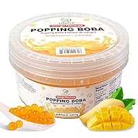 Soeos Mango Popping Boba 1.2-lb