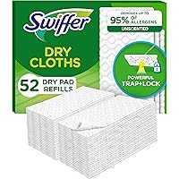 2-Pack Swiffer Sweep + Mop Dry Pads Refill Unscented 52ct