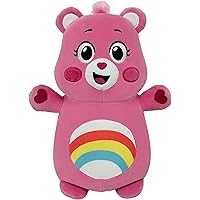 Squishmallows Original Care Bears 10in Cheer Bear HugMees