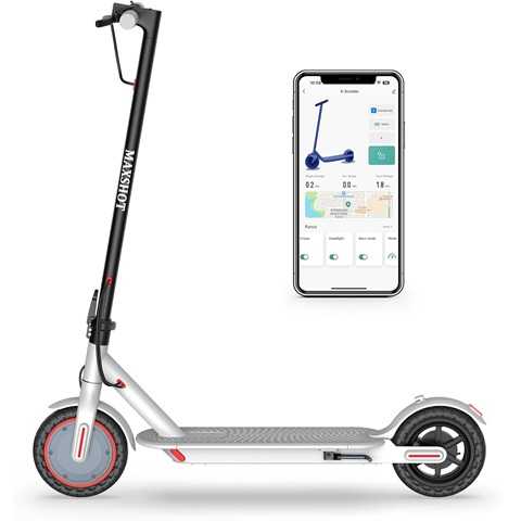 Amazon - MAXSHOT Electric Scooter for Adults, 8.5/10/14'' Tires, 19/22Mph, 350W/500W Motor, 21-28 Miles Range, Folding E-Scooter with Dual Suspension,APP(V1/SPRO/MAX/PRO/X1/X1PRO/PR)
