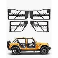 VEVOR Jeep JK Tube Doors 4 Door Fit for 2007-2018 Jeep Wrangler