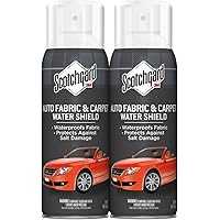 2-Pack Scotchgard Auto Fabric & Carpet Water Shield 10oz