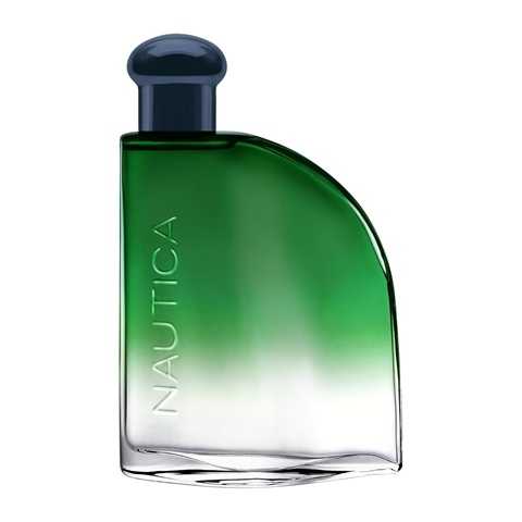 Amazon - Nautica Color Green Eau de Toilette for Men, Woody Fougere Fragrance, Notes of Ginger, Geranium and Vetiver, 1.6oz
