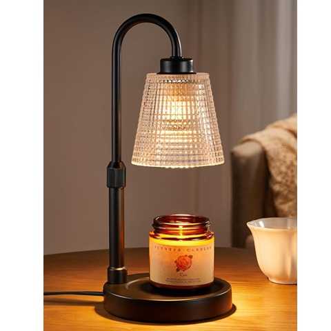 Amazon - Innqoo Candle Warmer Lamp with Timer, Dimmable Candle Warmer for Jar Candles, Height Adjustable Wax Melts Warmer, Birthday Gifts for Women Mom, House Warming Gifts New Home Decor