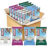12-pk CLIF BAR Energy Protein Bars Variety Pack 4 Flavors
