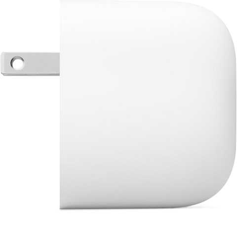 Amazon - Google 45W USB-C Power Charger - Fast-Charging Pixel Phone Charger - Compatible with Google Products and Other USB-C® Devices - Snow