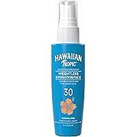 Hawaiian Tropic Weightless Hydration Water Mist, SPF 30, 2.1oz