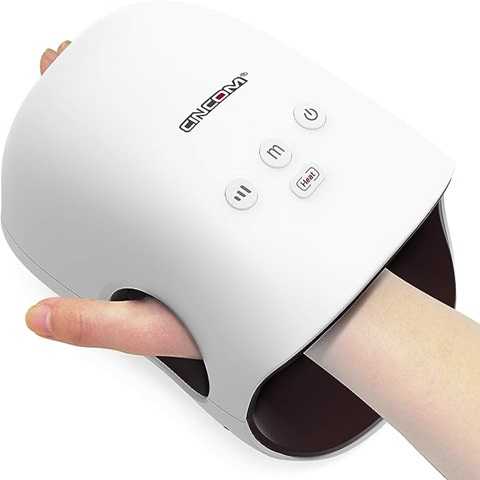 Amazon - CINCOM Hand Massager - Cordless Hand Massager with Heat and Compression for Arthritis and Carpal Tunnel(FSA or HSA Eligible) (White)
