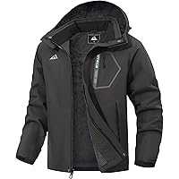 UTWGN Mens Winter Waterproof Ski Jacket