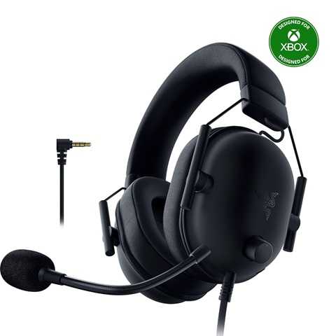Amazon - Razer BlackShark V2 X Xbox Gaming Headset: 50mm Drivers - Cardioid Mic - Lightweight - Comfortable, Noise Isolating Earcups - for Xbox Series X, Series S, PS5, PC, Switch via 3.5mm Audio Jack - Black