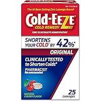 25-Count Cold-EEZE Natural Cherry Zinc Lozenges