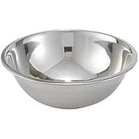 Winco 8-Quart Economy Mixing Bowl Stainless Steel