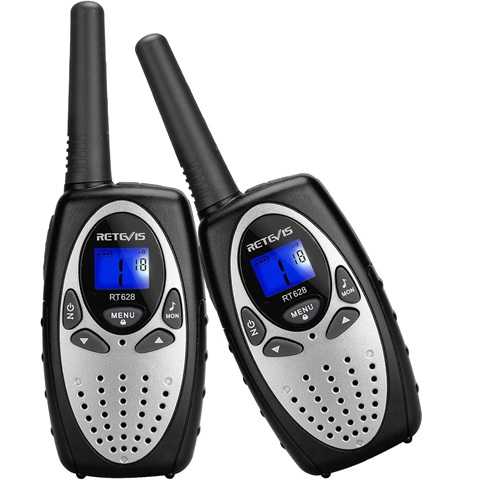 Amazon - Retevis RT628 Walkie Talkies for Kids,Toy Gifts for 6-12 Year Old Boys Girls,Kid Gifts Walkie Talkie for Adults Outdoor Camping Hiking(Silvery 1 Pair)