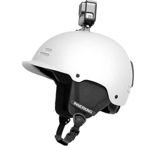 Amazon - InnerKing Ski Helmet, Lightweight Adult Snowboard Helmet with Sturdy PC Shell & Shock-Absorbing EPS Foam & Soft Lining, Adjustable Snow Sport Helmets 10 Vents Men/Women