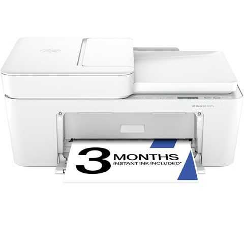 Amazon - HP DeskJet 4255e Wireless All-in-One Color Inkjet Printer, Scanner, Copier, Best-for-home, 3 month Instant Ink trial included. This printer is only 2.4 ghz capable. AI-enabled (588S6A)